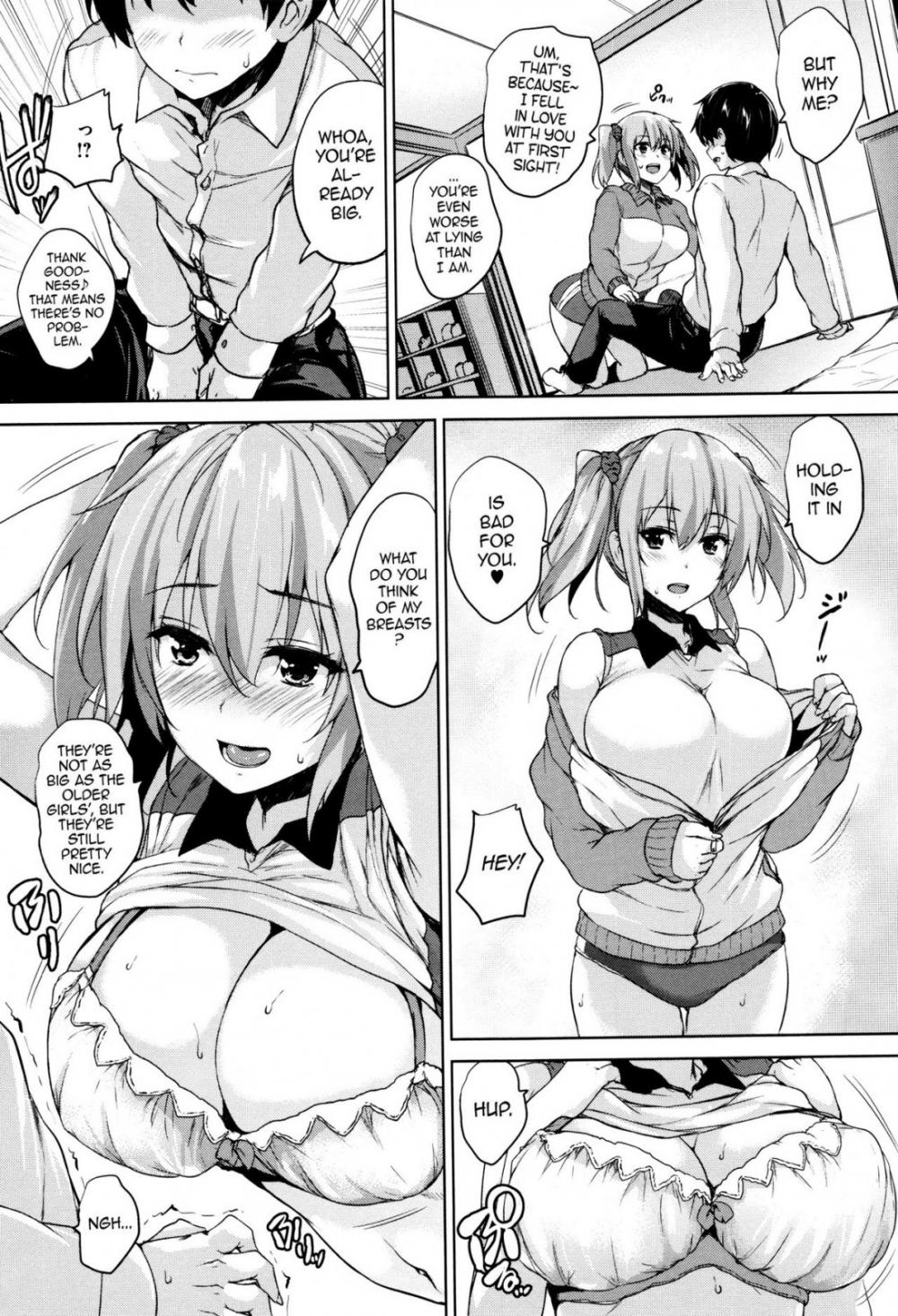 Hentai Manga Comic-Only My Oppai Soul-Chapter 3 - Twin ball love attack-7